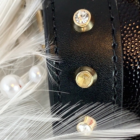 🖤New MICHAEL KORS 🖤LARGE FLAP BLACK CHAIN XBODY - Picture 10 of 10